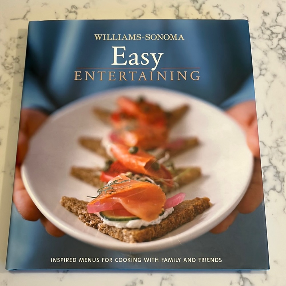 William-Sonoma Easy Entertaining Book - Hard Covet